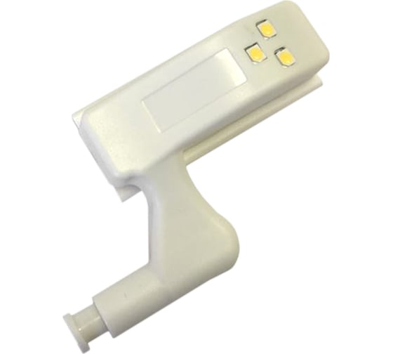 Светодиодная подсветка мебели Apeyron накладка на петлю SMD3528, 12 В, 0,3 Вт, дневной белый, белый, 2 шт 12-170