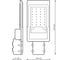 Уличный консольный светодиодный светильник Gauss IP65 30W 3000lm 3000K КСС "Ш" 629534130 5