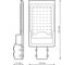 Уличный консольный светодиодный светильник Gauss IP65 50W 5000lm 3000K КСС "Ш" 629534150 4