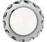 Светильник Ecola GX53 H4 LD5313 Glass стекло, круг, с гранями, подсветка хром -хром зеркальный 38x126 SM53RCECH 5