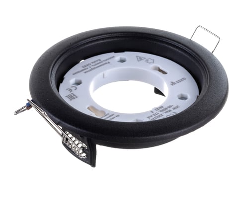 Светильник Ecola GX53 H4 встраив. без рефлектора, черный матовый 38x106 SB53H4ECB