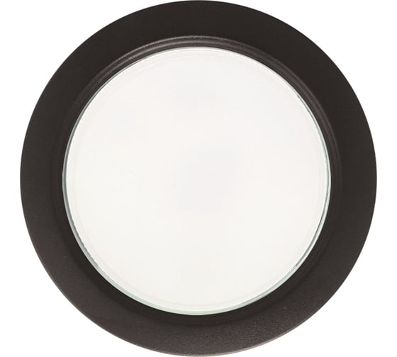 Светильник Ecola GX53 H4 встраив. без рефлектора, черный матовый 38x106 SB53H4ECB