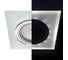Светильник Ecola MR16 LD1651 GU5.3 Glass стекло, подсветка, квадрат скошенный край, хром 25x90x90 SL1651EFF 1