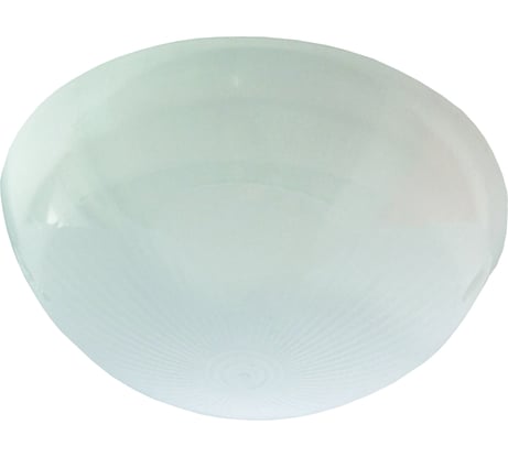 Светильник Ecola Light GX53 LED ДПП Сириус круг, IP65 GX53x1 матовый белый 220х220х100 TP53L1ECR