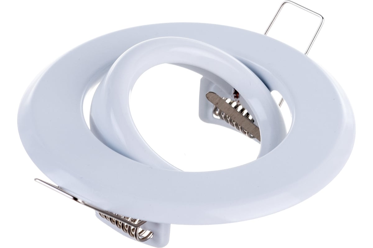 Встраиваемый светильник Ecola MR16 DH09 GU5.3 поворотный плоский ...