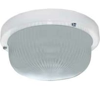 Светильник Ecola Light GX53 LED ДПП круг, IP65 GX53x1 матовое стекло, белый 185х185х85 TR53L1ECR