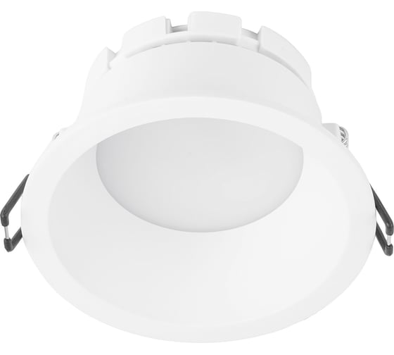 Светильник потолочный встраиваемый FERON 15W 230V GX53, белый, круг, без лампы, DL513, 53307