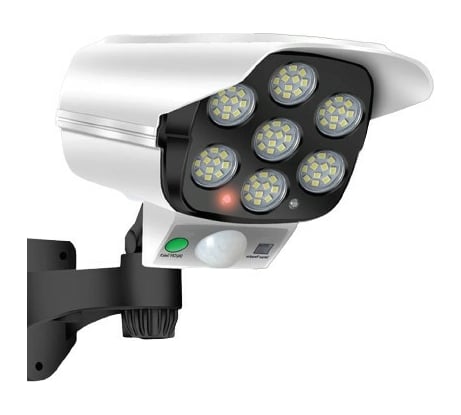 Светильник на солнечной батарее КОСМОС с датчиком движения в форме камеры KOC_SOL200