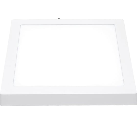 Накладной светодиодный светильник ЭРА LED 9244K квадратный, LED, 24W, 220V, 4000K, белый Б0050274