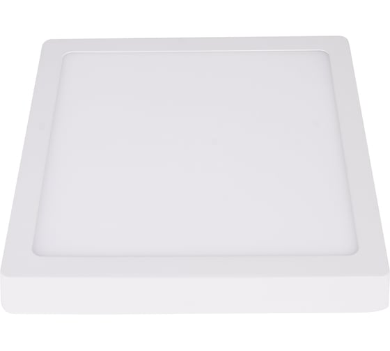 Накладной светодиодный светильник ЭРА LED 9184K квадратный, LED, 18W, 220V, 4000K, белый Б0050273