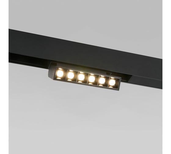 Трековый светильник Elektrostandard Slim Magnetic HL01 6W 4200K черный 85009 01 a057197