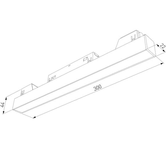 Трековый светильник Elektrostandard Slim Magnetic L01 10W 4200K черный 85000 01 a057188