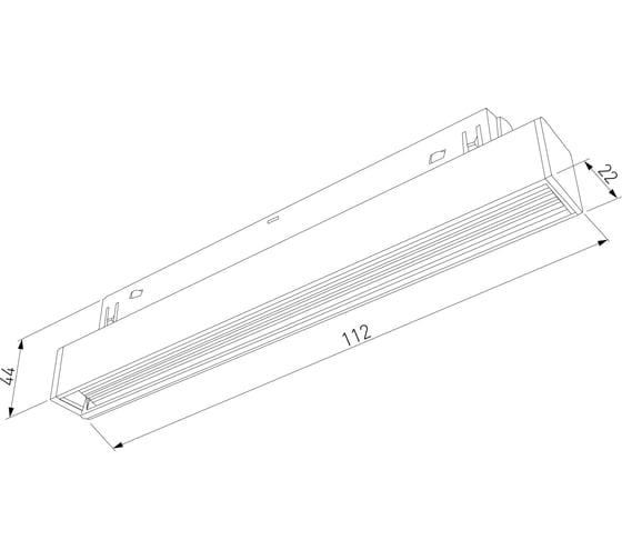Трековый светильник Elektrostandard Slim Magnetic WL01 6W 4200K черный 85007 01 a057195