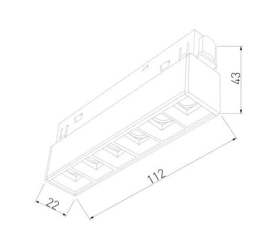 Трековый светильник Elektrostandard Slim Magnetic SL01 6W 4200K черный 85004 01 a057192