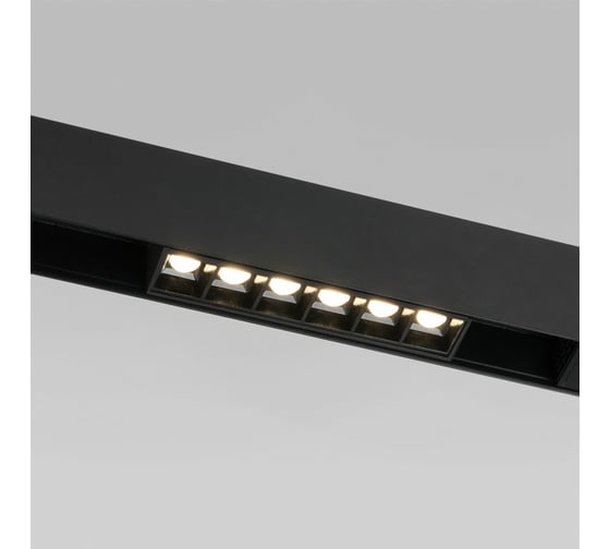 Трековый светильник Elektrostandard Slim Magnetic SL01 6W 4200K черный 85004 01 a057192