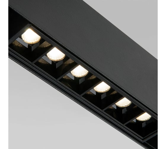 Трековый светильник Elektrostandard Slim Magnetic SL01 6W 4200K черный 85004 01 a057192