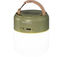 Фонарь кемпинговый аккуммуляторный КОСМОС /16х0,2 SMD/Li-ion18650 1200mAh/сенс.управл/склад.карабин, KOC633Lit