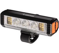 Фонарь велосипедный аккум. 3 х 10Вт LED/16 х 0,5 LED/Li-ion 21700 1x3000мАч/алюм. КОСМОС KOC404Lit