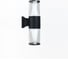 Фасадный светильник General Lighting Systems Меридиум GWL-2GX53-M-IP65 черный 662557 1