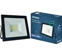 Прожектор светодиодный Ritter СДО1-50-6К ПРО, 230В, 50Вт, 6500К, 4250Лм, IP65, черный, 56103 3