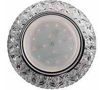 Потолочный встраиваемый светильник Спутник прозрачный/хром GX53 DECOR B Clear/Chrome