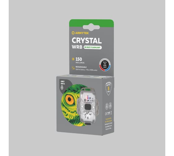 Фонарь Armytek Crystal WRB Синий F07201B
