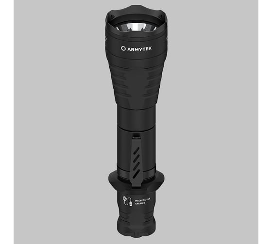 Фонарь Armytek Predator Pro Magnet USB Белый свет F07301C 1