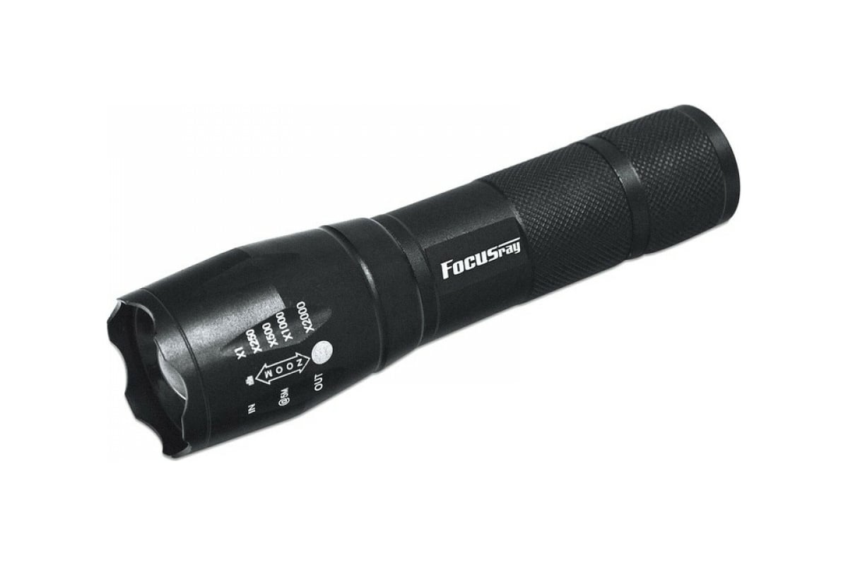 Аккумуляторный фонарь Focusray 953 10W CREE ZOOM 629318 - выгодная цена,  отзывы, характеристики, фото - купить в Москве и РФ