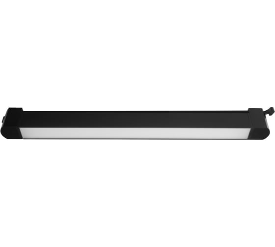 Светильник трековый однофазный поворотный General Lighting Systems GTR-30-1-IP40 линейный матовый 2450Лм 30Вт 4000K IP40 черный 580122
