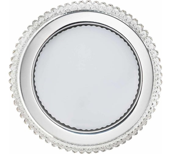 Потолочный встраиваемый светильник Спутник прозрачный/хром GX53 DECOR M Clear/Chrome