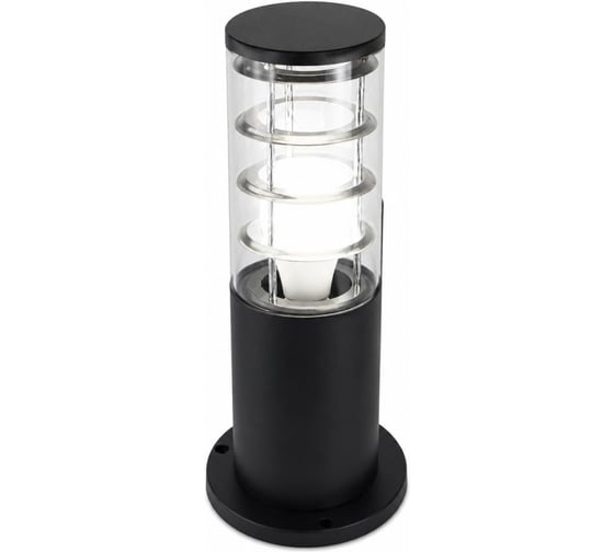 Садово-парковый светильник General Lighting Systems Апофема GPF-E27-M-IP65 черный, малый, под лампу Е27 IP65 662547