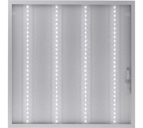 Светодиодный светильник с драйвером SONNEN АРМСТРОНГ ЭКО, 4000K, 595x595x19, 36Вт, прозрачный 237152