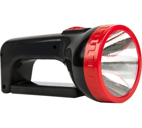 Аккумуляторный фонарь-прожектор Smartbuy 2 в 1 1W+18 SMD, черный SBF-303-K