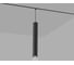 Светильник трековый светодиодный Ambrella Light Magnetic standard 48V 20мм BK черный IP20 12W 3CCT 3000-6000K SMART 24 D40х300 GL4525 3