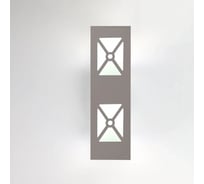 Светильник General Lighting Systems настенный фасадный GWL-2E27-M-IP65 Графит Витраж металл IP65 под лампу 2хЕ27 662645