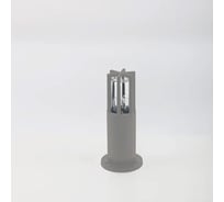 Светильник General Lighting Systems садово-парковый GPF-E27-M-IP65 Графит Малый Сириус Столб IP65 Металл под лампу Е27 30см 662611