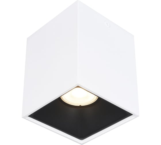 Светильник потолочный ST LUCE белый GU10 1*50W IP20 L82,5xW82,5xH104 220V без ламп ST168.542.01