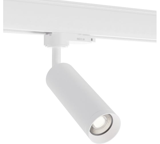 Светильник трековый ST LUCE Белый GU10 1*50W IP20 D52xH160 220V Без ламп ST692.502.01