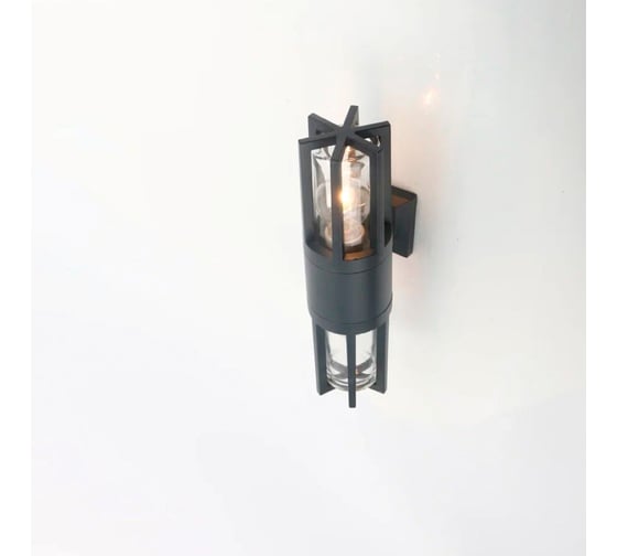 Фасадный светильник General Lighting Systems GWL-2E27-M-IP65 черный Сириус 662619