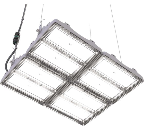 Светильник LEDEL L-pixel 4/200/Д/840/01/R5/I1-D4/MT-KM/220AC IP66 RAL7035 PX200-11216-124-172