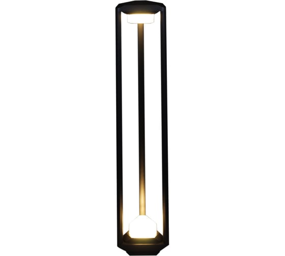 Уличный наземный светодиодный светильник ReLuce 09987-0.7-001JH 0.8м LED2X6W BK RLOS