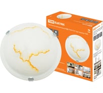 Декоративный светильник TDM ELECTRIC СД 2*60 Вт E27 круг мрамор SQ0358-0022