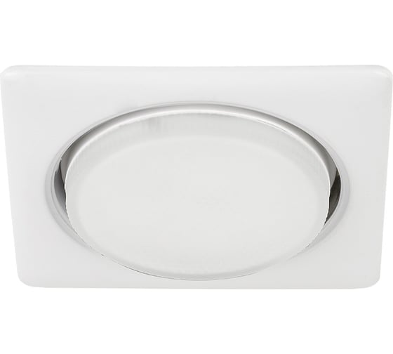 Встраиваемый светильник Smartbuy под лампу GX53 белый SBL-10WH-GX53