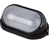 Светильник TDM ELECTRIC НПБ1207 черный/овал ресничка 100Вт IP54 SQ0303-0058
