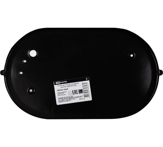 Светильник TDM НПБ1207 черный/овал ресничка 100Вт IP54 SQ0303-0058