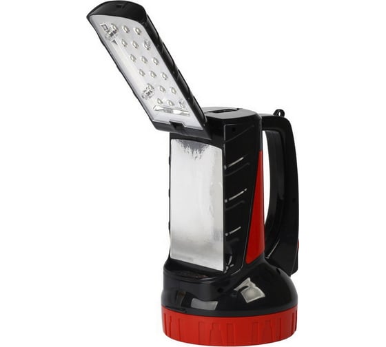 Аккумуляторный фонарь-прожектор Smartbuy 2 в 1 2W+18 LED, черный SBF-100-K