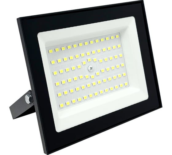 Прожектор светодиодный truEnergy IP66 70W 6500K 6000Lm 128x123x24 мм черный алюминий 13123