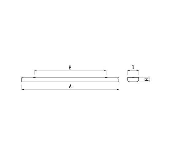 Светильник TECHNOLUX TLPL06 OL ECP 4200 лм, 4000 K, 30 Вт, IP40 82240