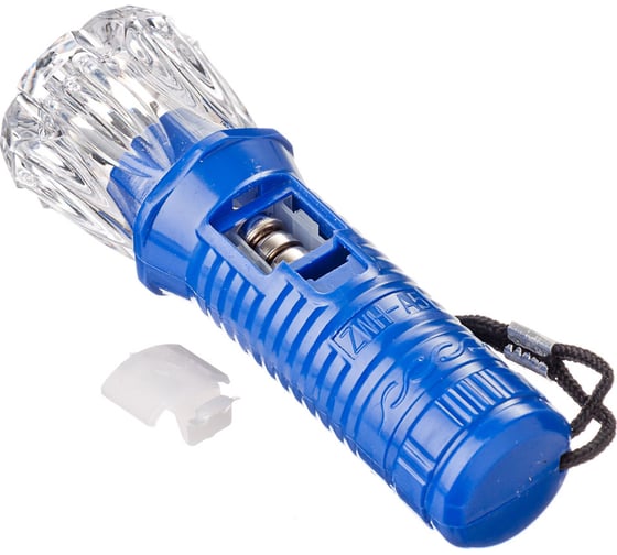 Фонарик мини ЧИНГИСХАН 1 LED, 3хLR41, пластик, 10х3 см 198-044