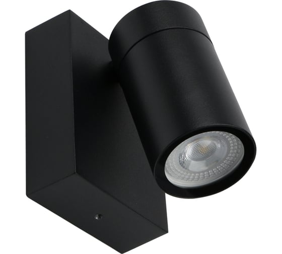 Фасадный светильник General Lighting Systems Астрал GWL-MR16-GU10-R-IP65 под лампу MR16 GU10 IP65 черный 662744